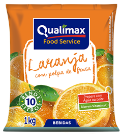Refresco Qualimax Laranja 1kg