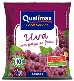 Refresco Qualimax Uva 1kg