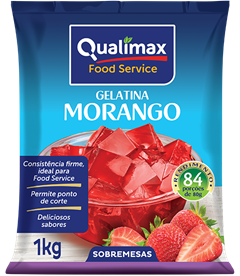 Gelatina Qualimax Morango 1kg