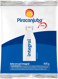 Leite Em Po Piracanjuba Integral Sachet 400g