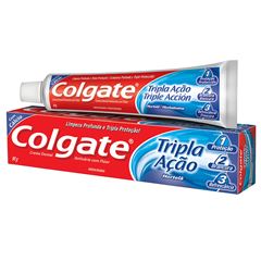 Creme Dental Colgate Tripla Acao Hortela 90g