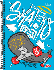 Caderno Tilibra D+ 1/4 Cf Esp 48fls