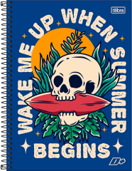 Caderno Tilibra D+ 1/4 Cf Esp 48fls