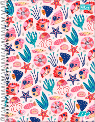 Caderno Tilibra D+ 1/4 Cf Esp 48fls