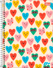 Caderno Tilibra D+ 1/4 Cf Esp 48fls