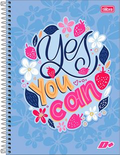 Caderno Tilibra D+ 1/4 Cf Esp 96fls