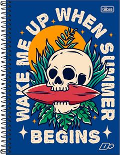 Caderno Tilibra D+ 1/4 Cf Esp 96fls