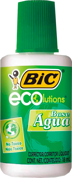 Corretor Bic Agua Eco 18ml