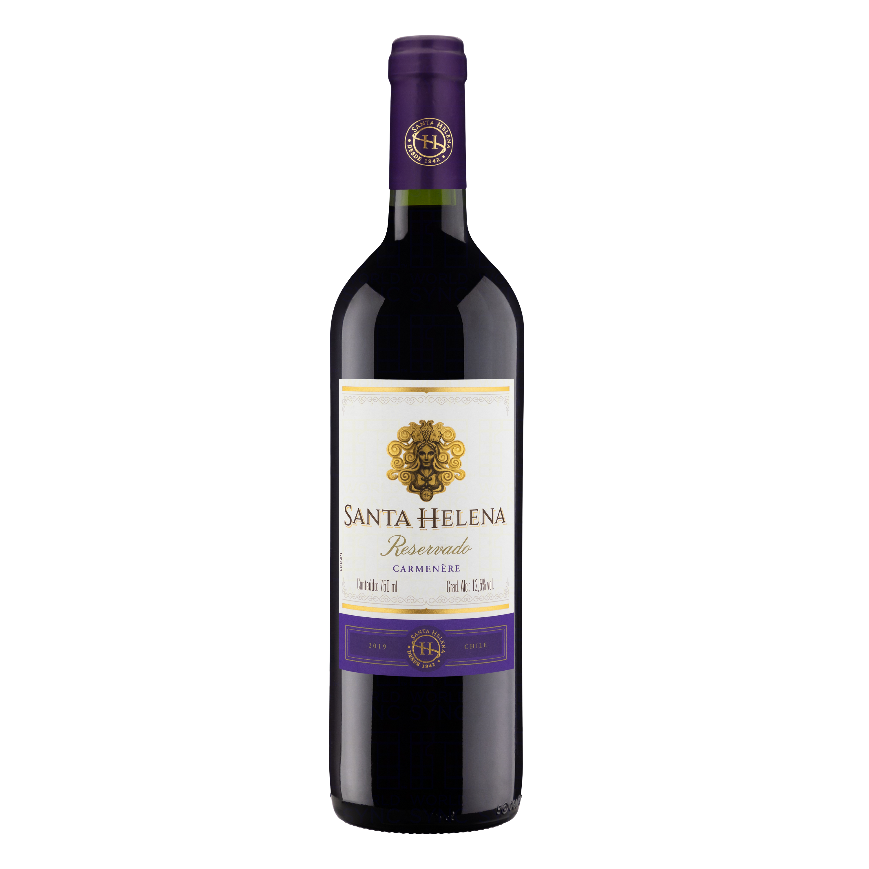 Vinho Chileno Santa Helena Carmenere 750ml