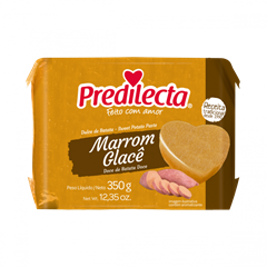 Doce Marron Glace Predilecta Pacote 350g