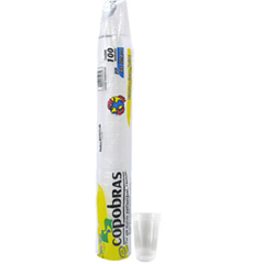 Copo Descartavel Copobras Ps Transparente 200ml 100un