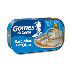 Sardinha Gomes Da Costa Oleo 125g