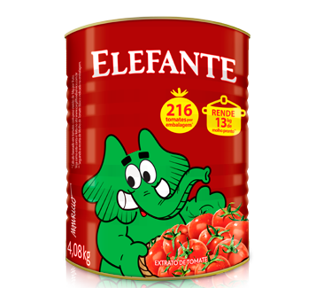 Extrato De Tomate Elefante 4,08kg