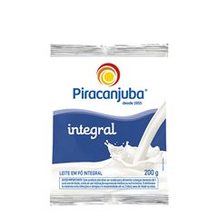 Leite Em Po Piracanjuba Integral Sachet 200g
