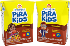 Achocolatado Pronto Pirakids 200ml