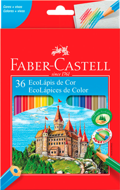 Lapis De Cor Faber Castell 36 Cores