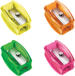 Apontador Faber Castell Neon Simples