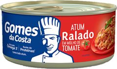 Atum Gomes Da Costa Ralado Tomate 170g