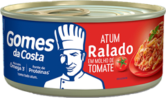 Atum Gomes Da Costa Ralado Tomate 170g
