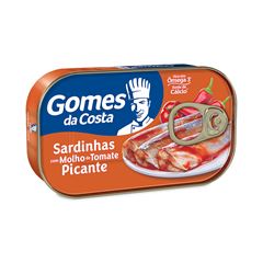Sardinha Gomes Da Costa Tomate Picante 125g