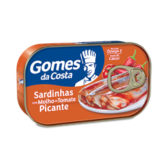 Sardinha Gomes Da Costa Tomate Picante 125g