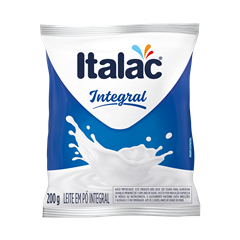 Leite Em Po Italac Integral Sachet 200g