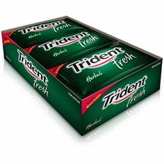 Chicle Trident Fresh Herbal 21x1