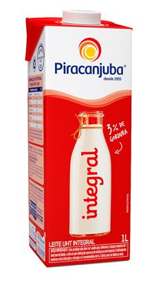 Leite Longa Vida Piracanjuba Integral 1l