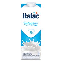 Leite Longa Vida Italac Integral Com Tampa 1l