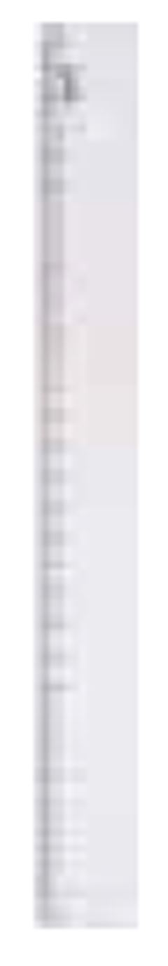 Regua Waleu 30cm Cristal Rigida