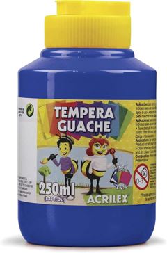 Tinta Guache Acrilex 250ml 501 Azul Turquesa