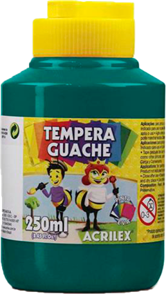Tinta Guache Acrilex 250ml 511 Verde Bandeira