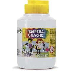 Tinta Guache Acrilex 250ml 519 Branco