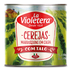 Cereja Marrasquino La Violetera Com Talo 1650g