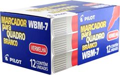 Marcador Quadro Branco Pilot Vermelho
