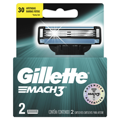 Carga Gillette Mach3 Regular 2un