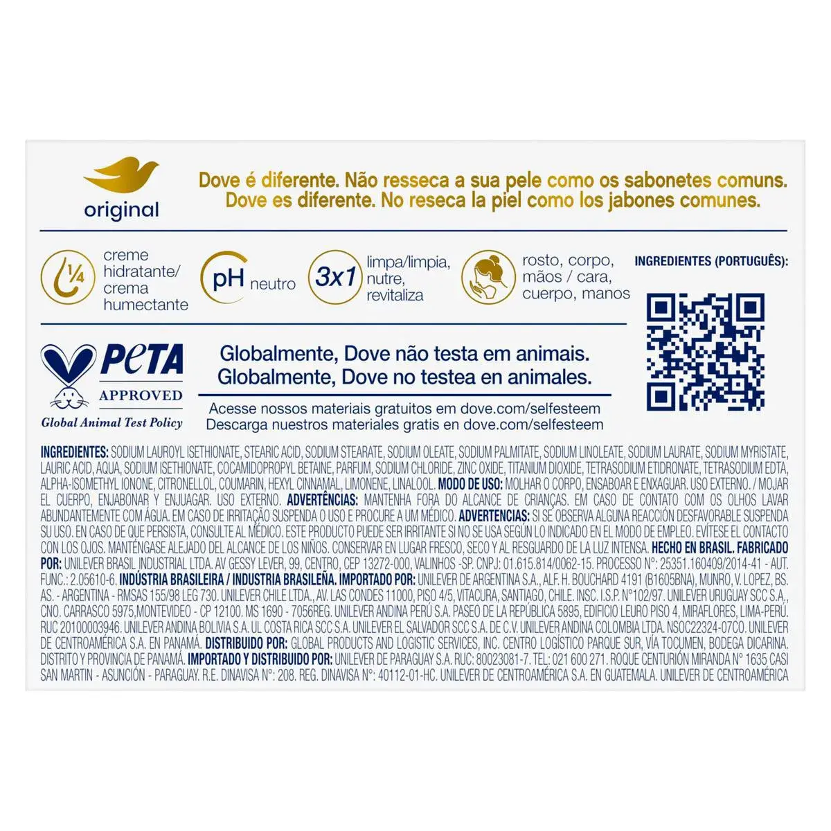Sabonete Dove Original 90g