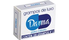 Grampo Cabelo Darma Cabelo Preto N5 10x100