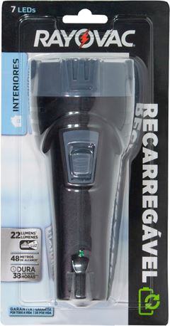 Lanterna Rayovac Recarregavel 7 Led
