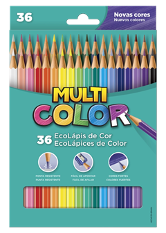 Lapis De Cor Faber Castell Multicolor 36 Cores