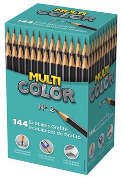 Lapis Grafite Faber Castell Multicolor Preto N 02