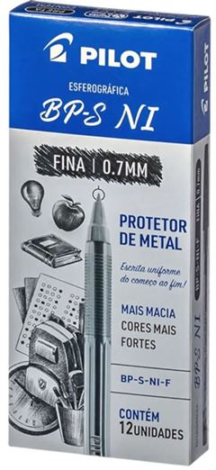 Caneta Pilot Esferografica Bps 0.7 Preto