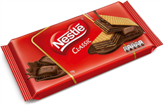 Biscoito Waffer Nestle Classic Chocolate 110g