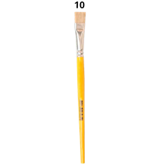 Pincel Pintura Kit Chato K21 N10