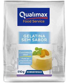 Gelatina Qualimax Sem Sabor 510g