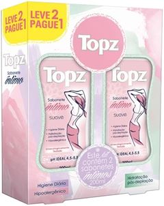 Sabonete Intimo Topz Suave Rosa Lv+ Pg- 200ml
