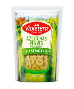 Azeitona Verde La Violetera Fatiada Doypac 160g