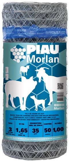 Tela Mangueiro F-16 Morlan 1,00x50m