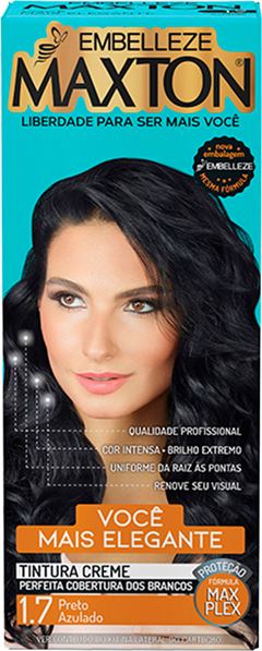 Tintura Maxton 1.7 Preto Azulado