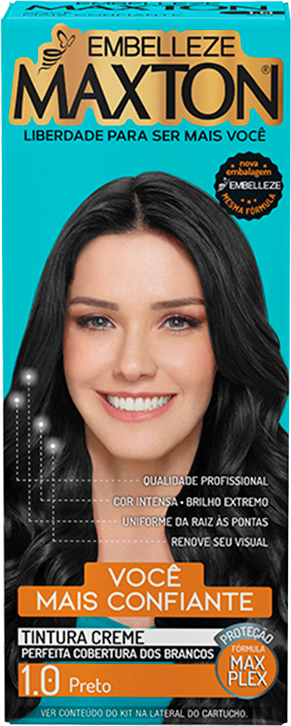 Tintura Maxton 1.0 Preto
